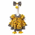 thumbnail image 2 of Qwtwty Thanksgiving Garden Goose Costume for 23" Cement Plastic Geese Statue, Yard Goose Decorations for Halloween Thanksgiving Outdoor Yard Patio Holiday Decor, 2 of 5