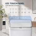 thumbnail image 2 of 14000 BTU Portable Air Conditioner for Large Room Up to 750 Sq ft, Heavy Duty 3-in-1 Portable AC Unit with Built-in Dehumidifier&Fan, Quiet Stand Up Room Air Conditioners with Secure Window Kit, 2 of 7