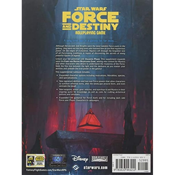 Star Wars Force and Destiny Juego de expansión de poder ilimitado | Juego de rol | Estrategia G EDGE Studio EDGE Studio