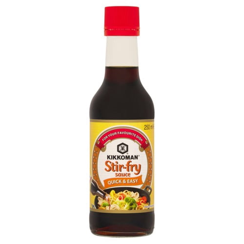 Kikkoman Stir-fry Sauce 250ml, British Import (Pack of 2)