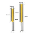 thumbnail image 3 of DOLITY 2" 50.8mm Long Straight Shank Flush Router Cutter Bit Wood Milling Tool, 3 of 9