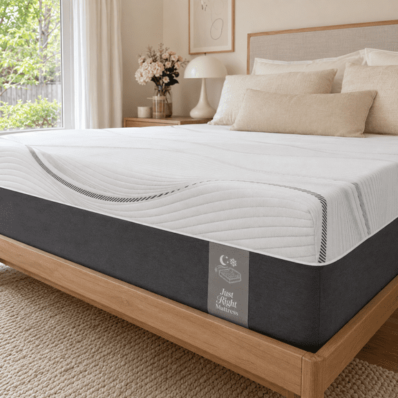 Dealnight 6" Twin Cooling Gel Mattress with Green Tea Infused , Fiberglass Free,Non-Slip Bottom & Washable Cover