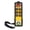 Orange, variant on Yajisi YU-6 Industrial Electric Hoist Remote Control Single Handle Crane Controller, AC380V, Red