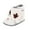 White, variant on Newborn Baby Girls Boys Boots Soft Anti-Slip Sole Warm Winter Snow Booties Toddler Infant Prewalker Shoes