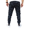 thumbnail image 3 of Jogger cargo de gabardina stretch John Silver Corte skinny y estampado de camuflaje negro, 3 of 4