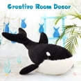 thumbnail image 4 of MaoGoLan 47'' Giant Killer whale Stuffed Animal Large Orca Body Pillow Ocean Plush Toy, 4 of 10