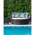 thumbnail image 2 of Waterproof Outdoor Throw Pillows with Inserts 18"x18" Set of 2, Grey Soft Decorative Pillowcases for Couch Bedroom, Vintage White Clouds Nature Pillow Covers for Sofa Living Room, 2 of 8