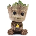thumbnail image 1 of Flower Pot - Innovative Action Figure For Plants & Pens From The Classic Film I Am Groot (F Large), 1 of 5