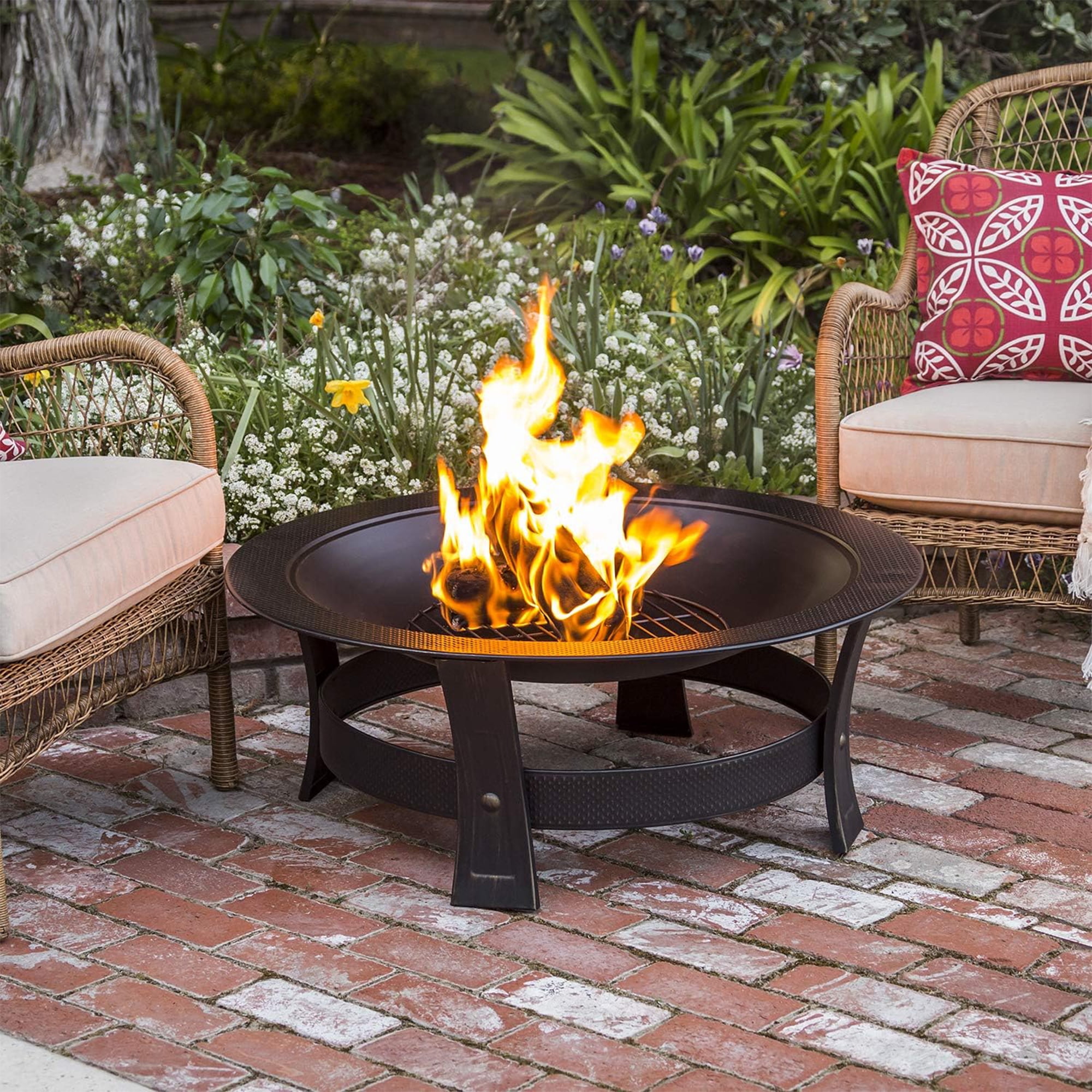 Duraflame 4.5 lb Firelogs, Indoor & Outdoor Fire Pit & Fireplace Logs, 3 Hour Burn, 6 Pack