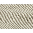 thumbnail image 6 of Mineral Spring Luxury Bath Stripe Tufted Polyester Bath Rug, Polished Taupe, 17" x 24", 6 of 7