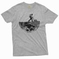 thumbnail image 6 of Space T-shirt Astronaut on the moon abstract art creative tee shirt birthday gift for him her, 6 of 7