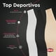 thumbnail image 3 of Top Deportivo GILA Paquete de 3 colores Beige Blanco Negro Unitalla, 3 of 8