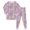 Purple, variant on Leey-World Matching Halloween Pajamas Toddler Boys Girls Pajamas Snug Fit Halloween Graphic Long Sleeve Top and Pants 2 Piece Pjs Set