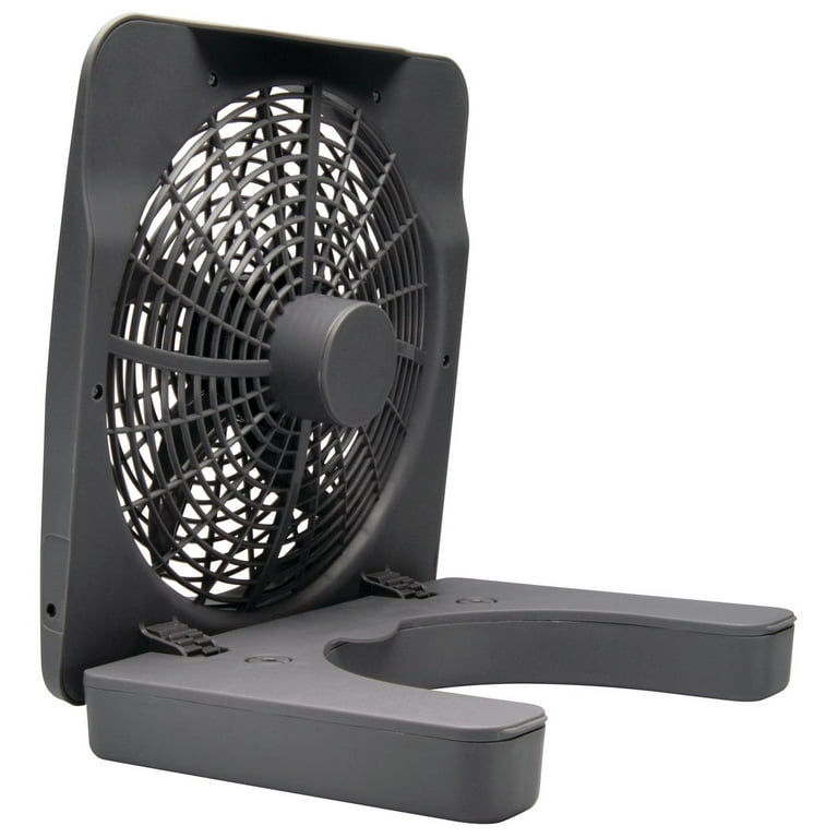 O2 COOL 10 in Portable Camping Fan with Lights