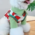 thumbnail image 6 of Reheyre Cartoon Strawberry Pattern Warm Pet Dog Vest - Cosplay Pet Clothes for Casual Wear, 6 of 8