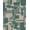 Green, Pattern 4, variant on ODIKA 4'x6' Slate Blue Abstract Floral Washable Area Rug Intricate Tufted Design With Modern Artistic Flair Stain Resistant, Low Pile, Easy Care for Dorm Room, Small Living