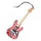 thumbnail image 5 of Modelo de guitarra, detalles finos, guitarra en miniatura de tilo de grano de madera roja para decoración de escaparate, regalo, 5 of 5