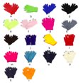 thumbnail image 2 of Sonducket 1 par de guantes de invierno para mujer, tejido artesanal, cubierta de mano, elegante, cálido, cómodo, guante de punto para pantalla táctil guantes y mitones Azul oscuro Sonducket AP009536-14, 2 of 6