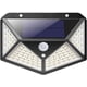 thumbnail image 1 of Solar Lights Outdoor【Upgraded Version】100 LED Waterproof Outdoor Lights 270° 1200mAh Solar Light 180° Solar Motion Sensor Solar Spotlight Wall Light for Garden [Energy Class A+++], 1 of 5