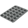 thumbnail image 4 of Wilton Everyday Non-Stick 24-Cup Mini Muffin Pan Cupcake Tin 14.65" x 9.9" x 0.8", Packaging May Vary, 4 of 13