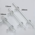 thumbnail image 2 of BE-TOOL 1/5 Pcs Acrylic Door Cabinet Bar Handle Kitchen Drawer Handles Furniture Dresser Cabinet Hardware Clear, 2 of 6