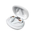 thumbnail image 3 of Auriculares inalámbricos compatibles con Bluetooth con estuche de carga Auriculares deportivos con micrófono incorporado Auriculares impermeables, blanco Inevent EL004795-01B, 3 of 7