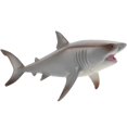 thumbnail image 1 of Shark Figurine Shark Sculpture Simulation Shark Statue Decorative Shark Model, 1 of 1