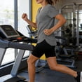thumbnail image 6 of yillto Workout Tops for Women Short Sleeve V Neck Lightweight Breathable Gym Shirts Running Loose Tees, 6 of 8