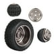thumbnail image 5 of 4 unids/set neumáticos de goma para camiones militares para coche de Control remoto WPL C14 C24 (Color titanio), 5 of 8