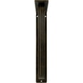 thumbnail image 3 of Ekena Millwork 2"W x 10"D x 12"H Tristan Wrought Iron Bracket, (Triple center brace), Antiqued Pale Gold, 3 of 8