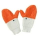 thumbnail image 3 of Guantes divertidos con forma de cisne para mujer y hombre, decorativos, con dedos completos, creativos, para invierno. Corto Blanco, 3 of 8