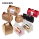 thumbnail image 2 of Caja de papel Kraft para comida y pasteles Life, 10 Uds., con asa, Chris, 2 of 4