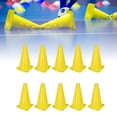 thumbnail image 1 of Scoccer Cone, 10Pcs Square Base Yellow 23cm Sports Cones  For Basketball, 1 of 8