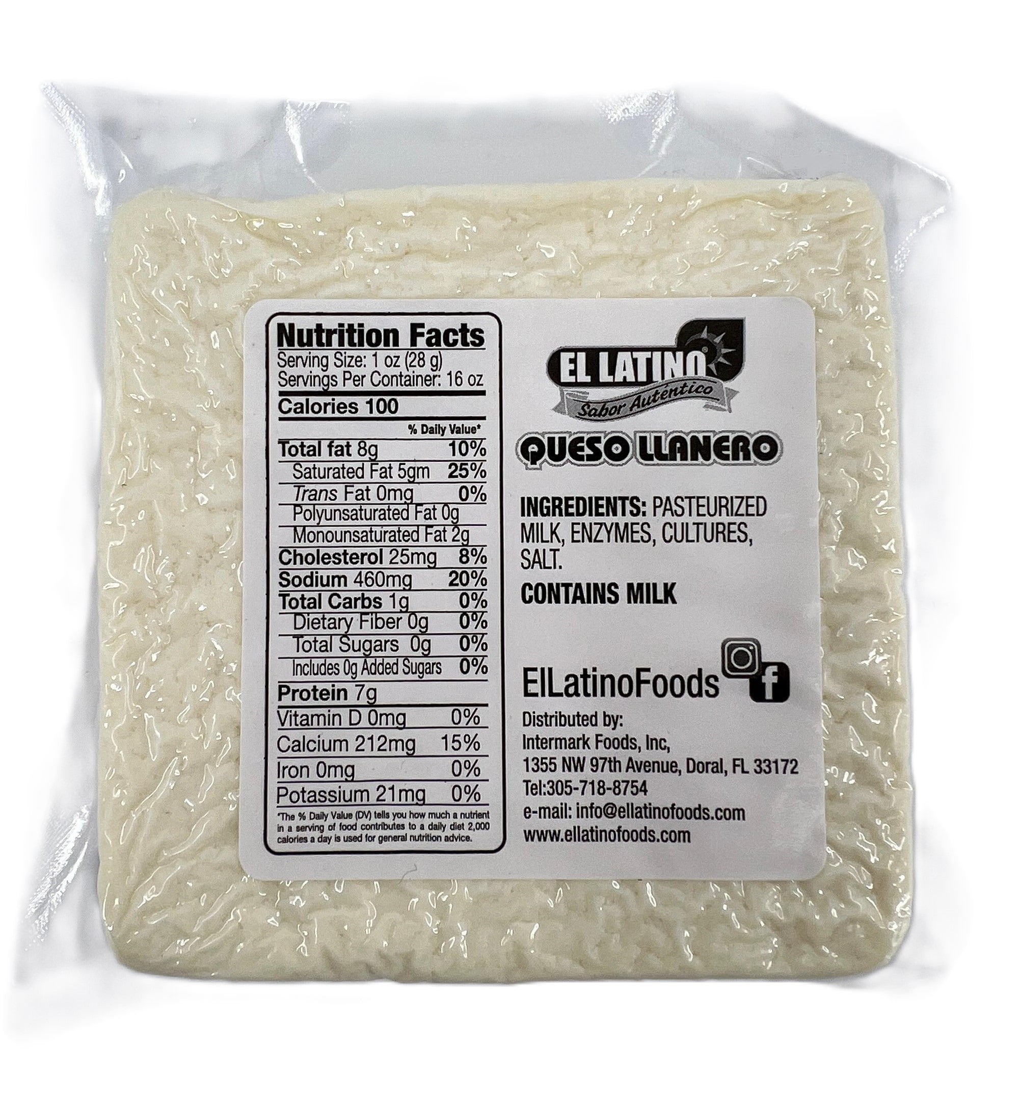 El Latino Queso Llanero 16oz