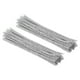 thumbnail image 1 of Limpiapipas de Chenilla Uxcell 30cm/11.8", 200Pcs Palitos de Brillo, Tono Plateado, 1 of 6