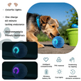 thumbnail image 6 of Smart Interactive Pet Toy Ball. Bouncing Silicone Ball with Attractive Lights & Auto-Avoidance. 2.05 inches;Blue, 6 of 6