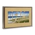 thumbnail image 3 of Stupell Industries Tropical Grassy Beach Typography Brown Floating Frame Canvas Art, 31 x 21, by Art Brands Holdings LLC., 3 of 8