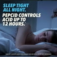 thumbnail image 3 of Pepcid AC Maximum Strength Heartburn Relief Tablets, OTC Medicine Prevents & Relieves Heartburn Due to Acid Indigestion & Sour Stomach, 20mg Famotidine Acid Reducer, Fast-Acting, 50 ct, 3 of 5