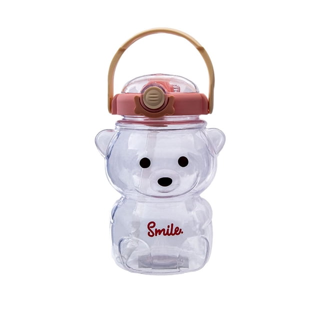 Bear Cup Drink Bottle Birthday Gift Water Container Workmanship Large Capacity Sweet Present Camping Drinking Cups Coffee 1000ML