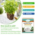 thumbnail image 5 of 10 Quarts Organic Horticultural Perlite for Plants Indoor- Natural Horticultural Soil Additive Conditioner Mix for Improves Drainage, Ventilation and Root Growth, 5 of 6
