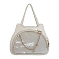 thumbnail image 1 of Bolso de hombro con forma de gato de piel sintética jinwen para mujer regalo de cumpleaños, 1 of 8