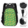 thumbnail image 3 of Honeii Pumpkin Leaves for Travel Laptop Backpack, Business Laptops Backpack with USB Charging Port, College High School Computer Bag for Men Women, 3 of 7