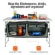 thumbnail image 1 of Mesa de cocina para acampar VEVOR Mesa de camping plegable 3 alturas ajustables MDF, 1 of 9