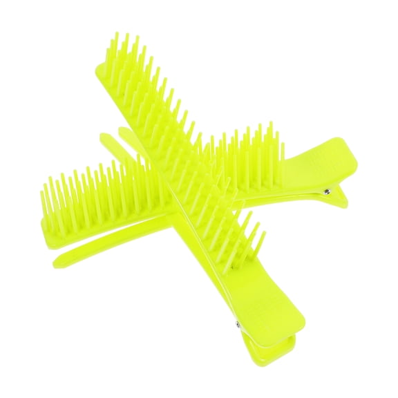 DRAFIDEEP 2-Pack Hair Clips with Comb for Precise Hair Cutting and Sectioning Styling Tools