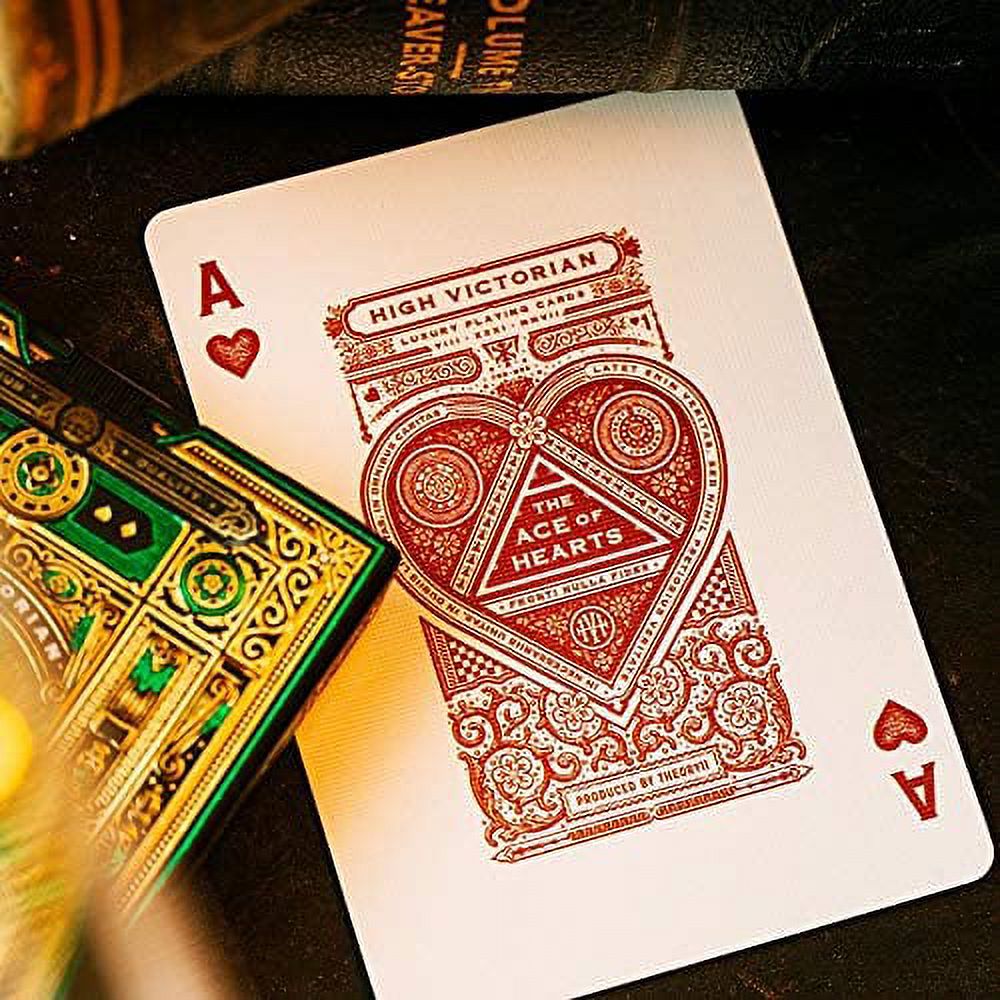 theory11 High Victorian Playing Cards (Green) photo 5