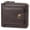 Coffee, variant on LOUEBICA Leather Men's Wallet with Zipper Vintage RFID Blocking Large Capacity Wallet for Men with 10 Credit Card Slots and 1 ID Window