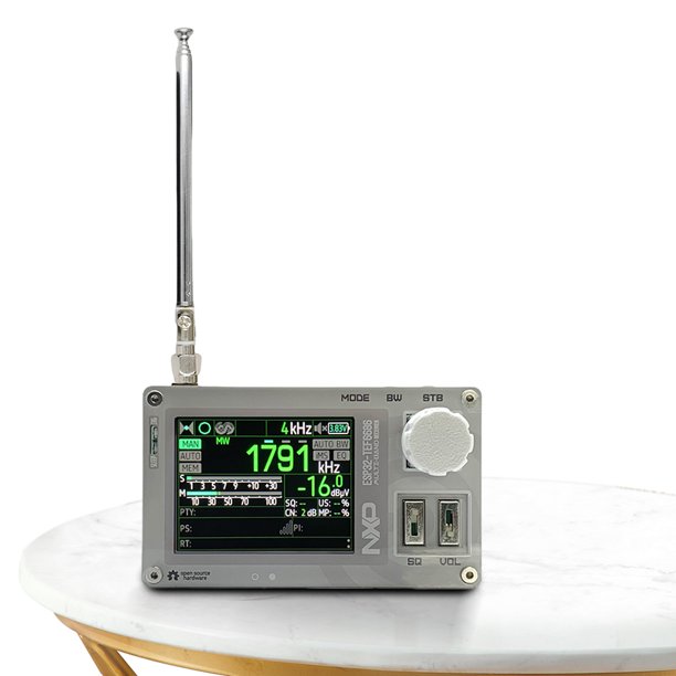 Radio DSP FM/LW/MW/SW Full Band TEF6686 Recargable Portable (A)