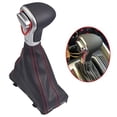 thumbnail image 3 of BUYISI Auto Shift Knob For A3 A4 A5 Q5 For A6 C6 C7 8P Gear Shift Replacement Red Line, 3 of 5