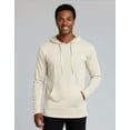 thumbnail image 2 of Real Essentials 3 Pack: Men's Cotton Lightweight Casual Pullover Drawstring Hoodie With Pocket (Available In Big & Tall), 2 of 7