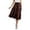 Coffee, variant on Easter Carnival Women'S Casual Everyday Wear Versatile Comfortable Skirt For Spring Summer Season Ideal Pairing With T-Skirts